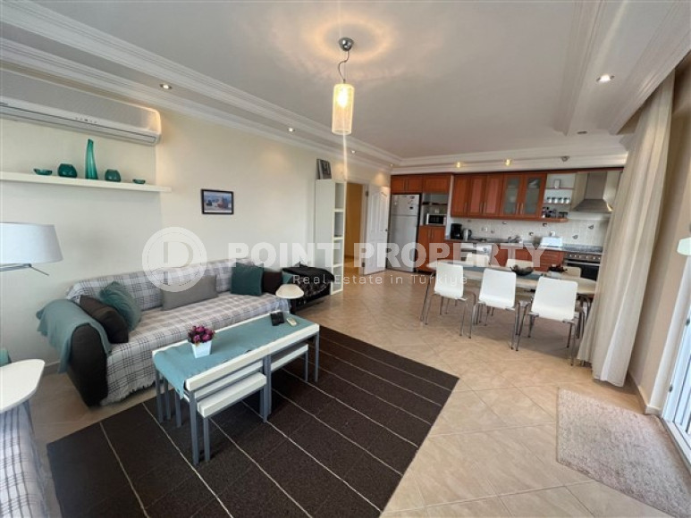 Элегантная трехкомнатная квартира, 125м², с отличными видами в районе Махмутлар, Алания-id-2351-фото-12