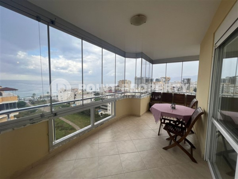 Элегантная трехкомнатная квартира, 125м², с отличными видами в районе Махмутлар, Алания-id-2351-фото-16