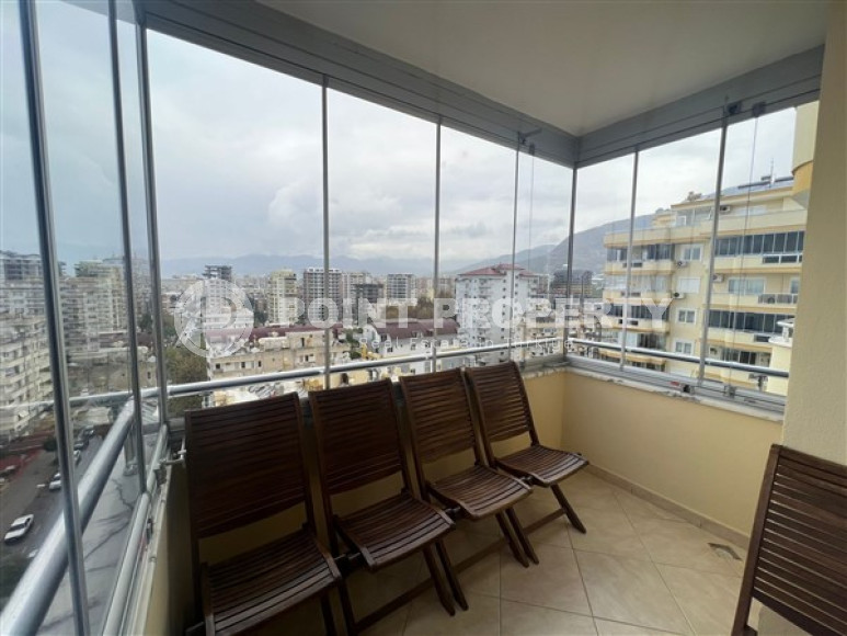 Элегантная трехкомнатная квартира, 125м², с отличными видами в районе Махмутлар, Алания-id-2351-фото-17