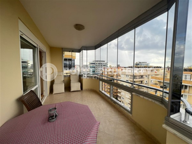 Элегантная трехкомнатная квартира, 125м², с отличными видами в районе Махмутлар, Алания-id-2351-фото-24