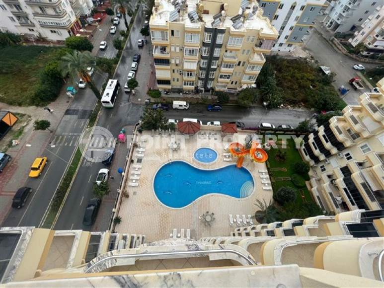 Элегантная трехкомнатная квартира, 125м², с отличными видами в районе Махмутлар, Алания-id-2351-фото-34