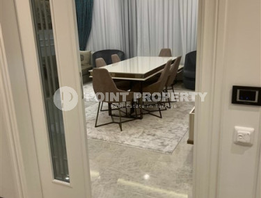 Элитная квартира 2+1, 122м², в комплексе премиум класса на первой береговой линии в Махмутларе, Аланья.-id-2352-фото-2