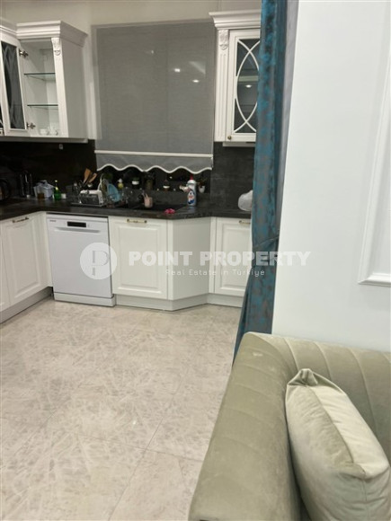 Элитная квартира 2+1, 122м², в комплексе премиум класса на первой береговой линии в Махмутларе, Аланья.-id-2352-фото-4