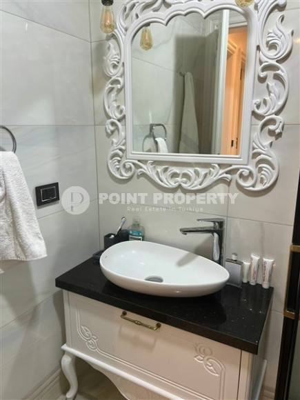 Элитная квартира 2+1, 122м², в комплексе премиум класса на первой береговой линии в Махмутларе, Аланья.-id-2352-фото-15