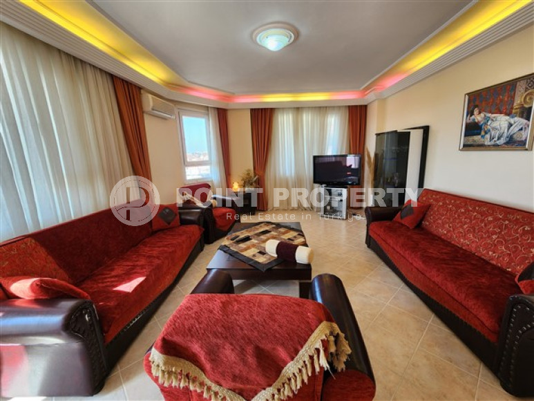 Resale property in the Oba area: furnished apartment 2+1, 125m², in a residence with a swimming pool.-id-2354-photo-9