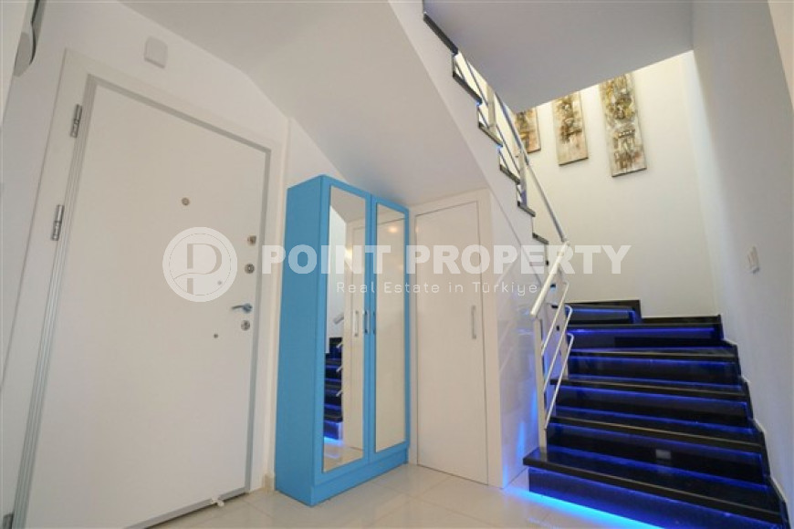 Просторная двухэтажная вилла 4+1, 200 м2 с бассейном в районе Каргыждак, Алания-id-2356-фото-13