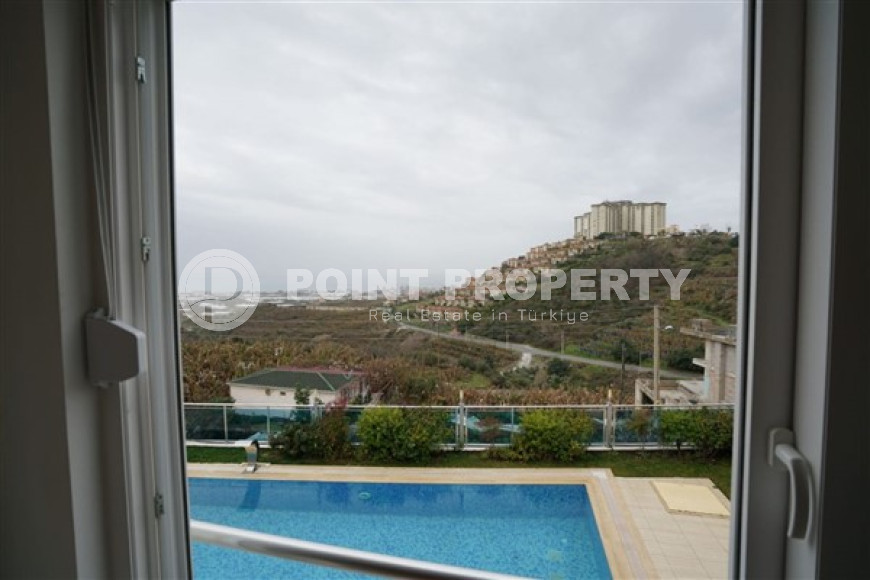 Просторная двухэтажная вилла 4+1, 200 м2 с бассейном в районе Каргыждак, Алания-id-2356-фото-20