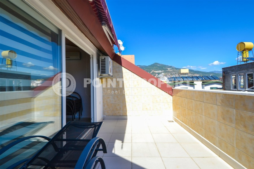 Furnished duplex 2+1 in the very center of Alanya, 300 meters from Cleopatra Beach-id-1200-photo-16