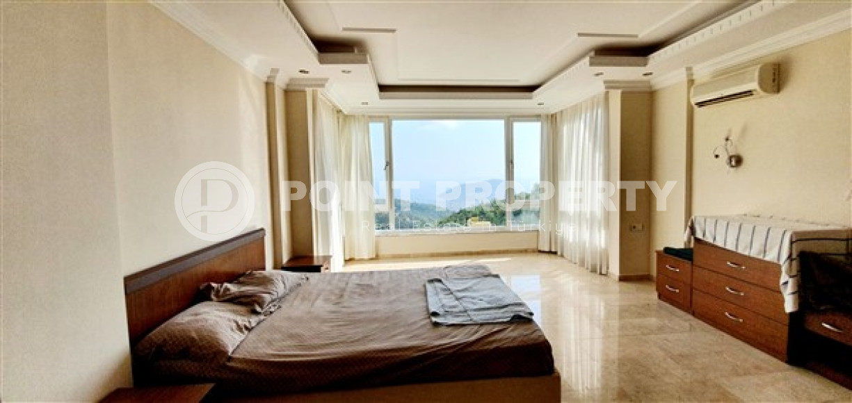 Комфортабельная, двухэтажная вилла 4+1 с личным бассейном, площадью 275 м2 с прилегающей территорией 400 м2, в районе Бекташ, Алания-id-2359-фото-13