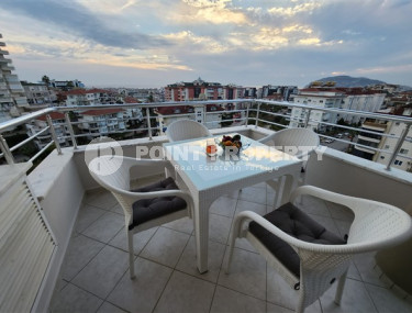 Меблированная трехкомнатная квартира, 90м² с видом на море и горы в тихом районе Алании – Джикджилли-id-2361-фото-4