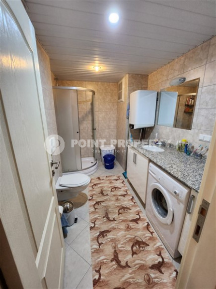 Меблированная трехкомнатная квартира, 90м² с видом на море и горы в тихом районе Алании – Джикджилли-id-2361-фото-9