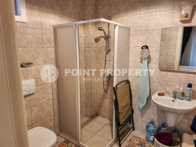 Меблированная трехкомнатная квартира, 90м² с видом на море и горы в тихом районе Алании – Джикджилли-id-2361-фото-13