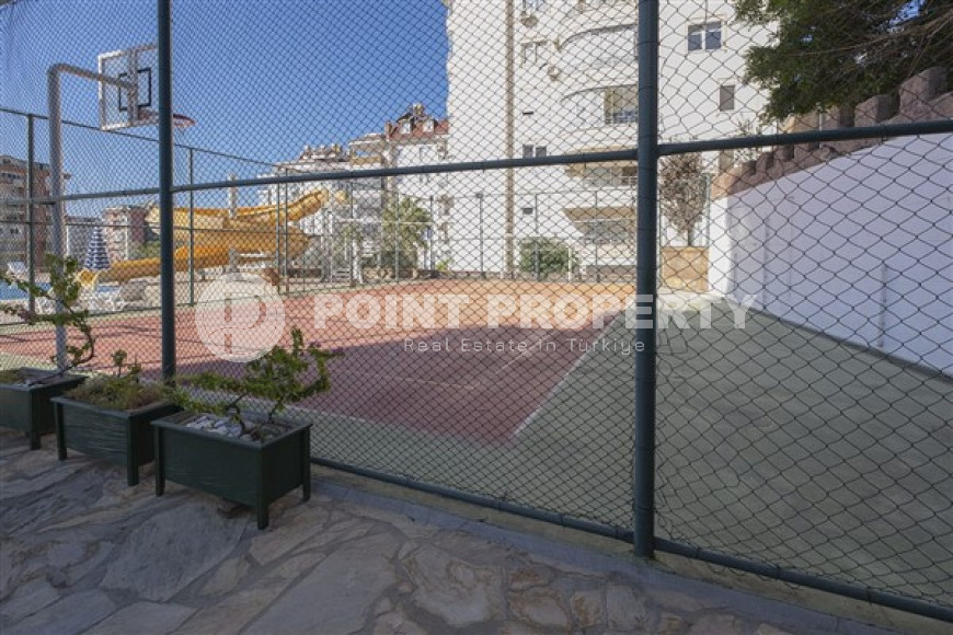 Меблированная трехкомнатная квартира, 90м² с видом на море и горы в тихом районе Алании – Джикджилли-id-2361-фото-22