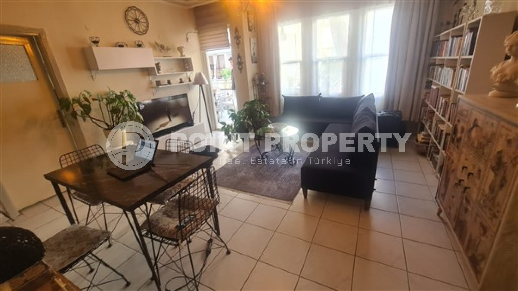 Готовая к проживанию, двухкомнатная квартира, 70м², в Махмутларе, Алания, в 150м от моря-id-2363-фото-2