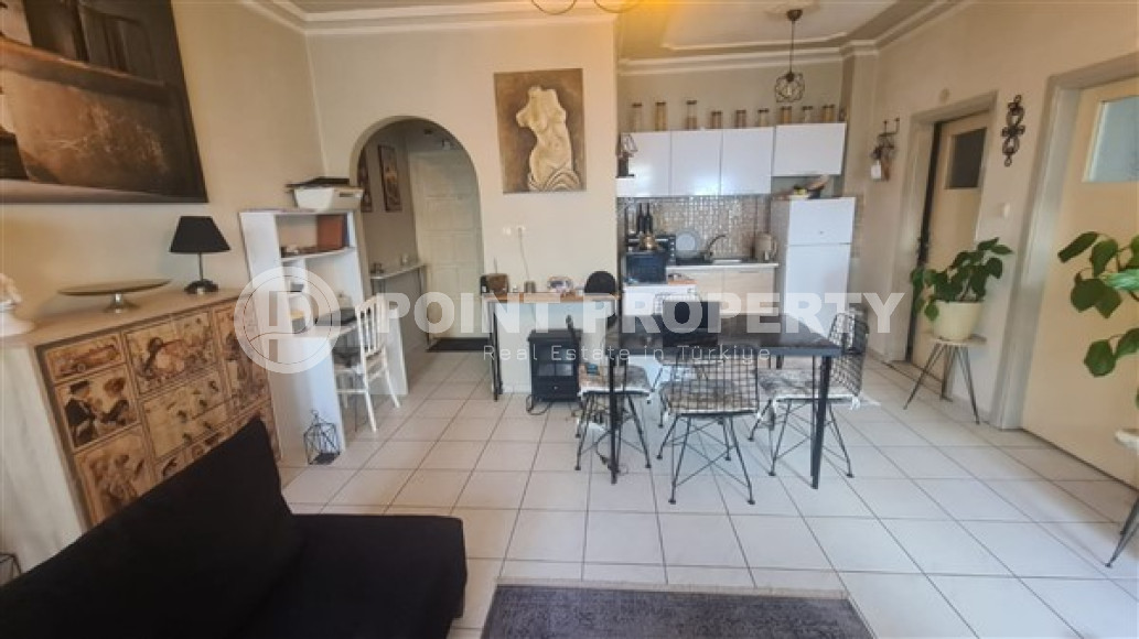 Готовая к проживанию, двухкомнатная квартира, 70м², в Махмутларе, Алания, в 150м от моря-id-2363-фото-5