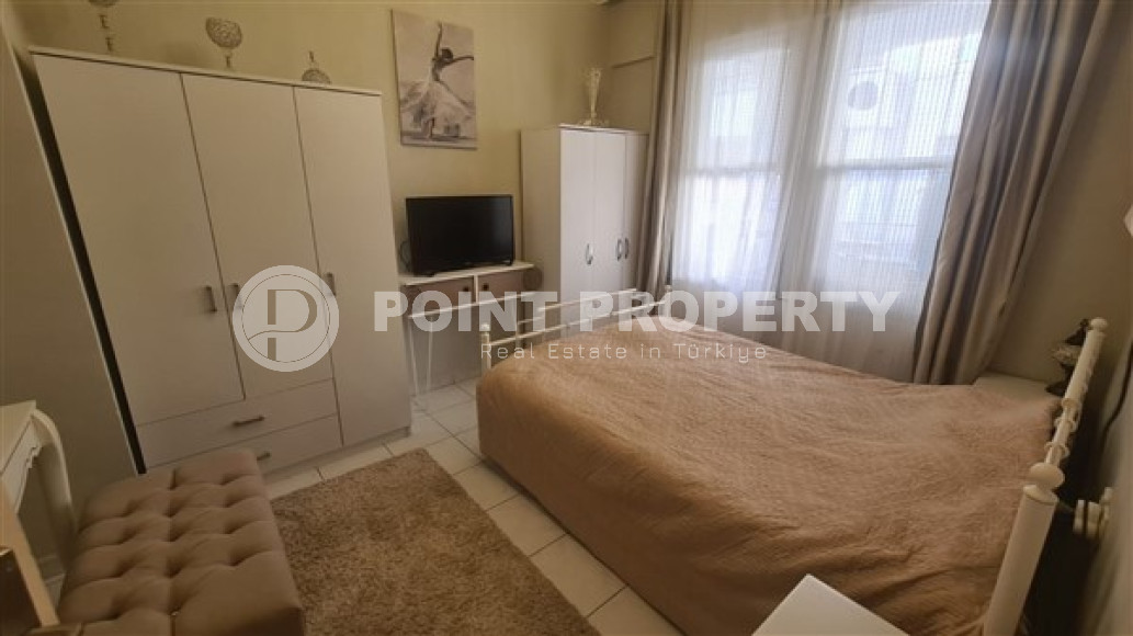 Готовая к проживанию, двухкомнатная квартира, 70м², в Махмутларе, Алания, в 150м от моря-id-2363-фото-11