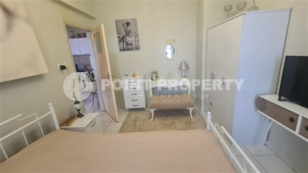 Готовая к проживанию, двухкомнатная квартира, 70м², в Махмутларе, Алания, в 150м от моря-id-2363-фото-12