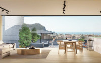 Apartment with sea and mountain views in the heart of Alanya, 650 meters from Cleopatra Beach.-id-1018-photo-10