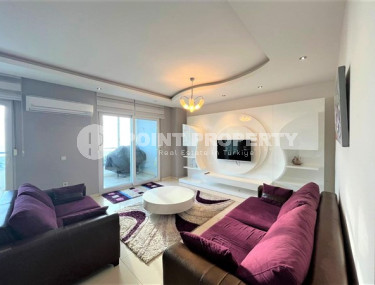 Квартира 2+1 с террасой в 100 метрах от моря в районе Кестель, Алания-id-2367-фото-3