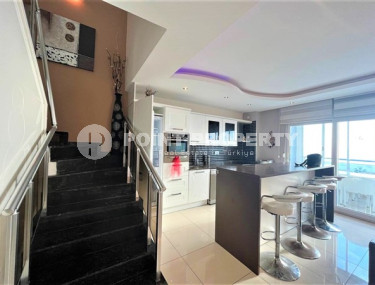 Квартира 2+1 с террасой в 100 метрах от моря в районе Кестель, Алания-id-2367-фото-5