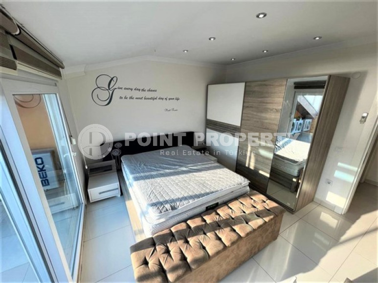 Квартира 2+1 с террасой в 100 метрах от моря в районе Кестель, Алания-id-2367-фото-6