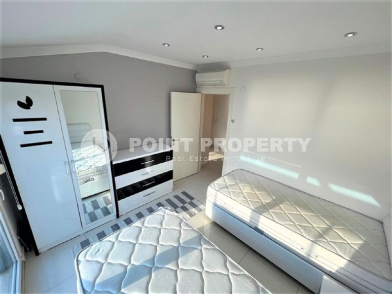 Квартира 2+1 с террасой в 100 метрах от моря в районе Кестель, Алания-id-2367-фото-9