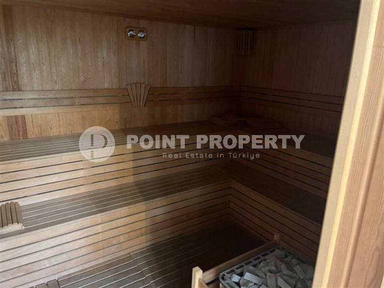 Квартира 2+1 с террасой в 100 метрах от моря в районе Кестель, Алания-id-2367-фото-20