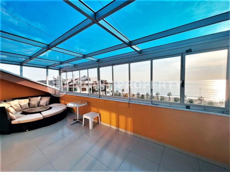 Квартира 2+1 с террасой в 100 метрах от моря в районе Кестель, Алания-id-2367-фото-21