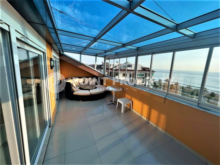 Квартира 2+1 с террасой в 100 метрах от моря в районе Кестель, Алания-id-2367-фото-23