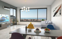 Apartment with sea and mountain views in the heart of Alanya, 650 meters from Cleopatra Beach.-id-1018-photo-11