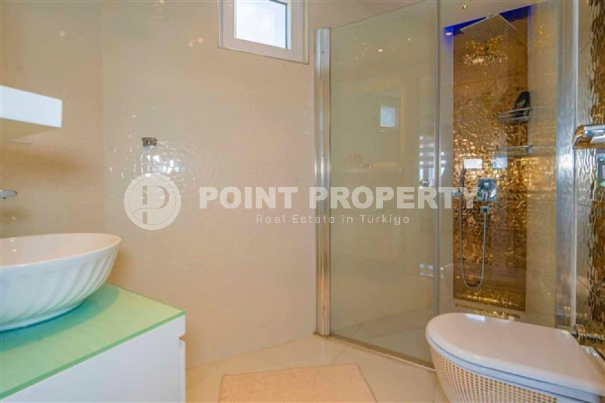 Меблированная квартира с двумя спальнями, 97м², в комплексе с инфраструктурой в центре Алании-id-2373-фото-6