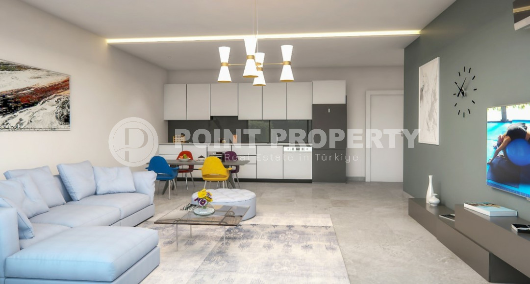 Apartment with sea and mountain views in the heart of Alanya, 650 meters from Cleopatra Beach.-id-1018-photo-12