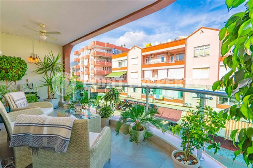 Меблированная квартира с двумя спальнями, 97м², в комплексе с инфраструктурой в центре Алании-id-2373-фото-13