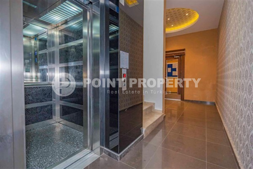 Меблированная квартира с двумя спальнями, 97м², в комплексе с инфраструктурой в центре Алании-id-2373-фото-20