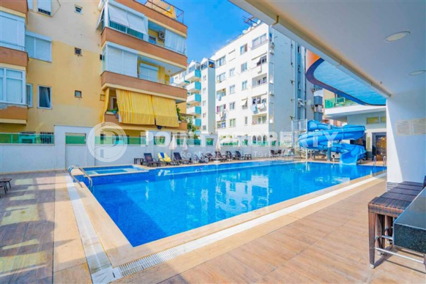 Меблированная квартира с двумя спальнями, 97м², в комплексе с инфраструктурой в центре Алании-id-2373-фото-22