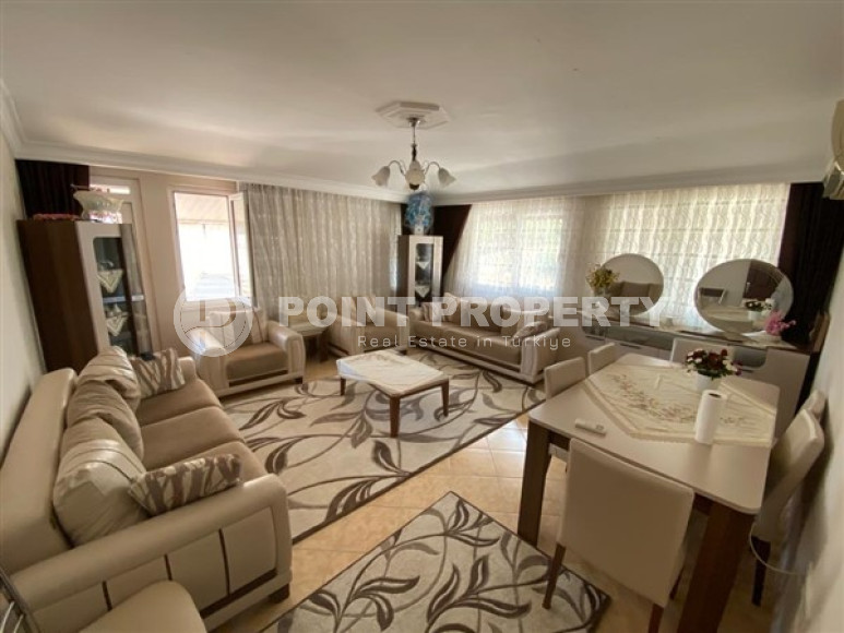 Просторная четырехкомнатная квартира 3+1 с отдельной кухней в районе Джикджилли, Алания-id-2374-фото-4