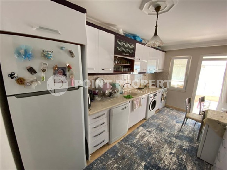 Просторная четырехкомнатная квартира 3+1 с отдельной кухней в районе Джикджилли, Алания-id-2374-фото-6