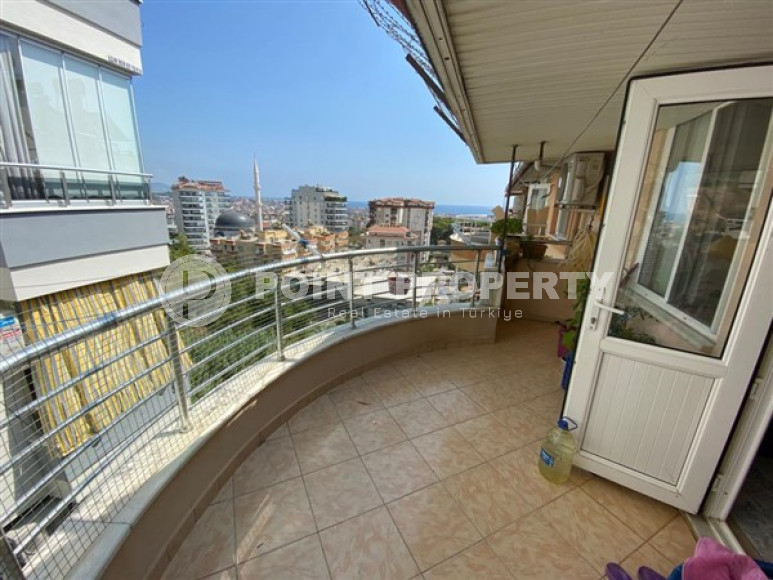 Просторная четырехкомнатная квартира 3+1 с отдельной кухней в районе Джикджилли, Алания-id-2374-фото-19