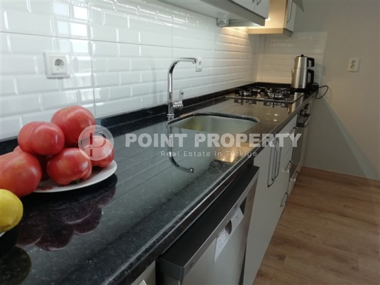 Четырехкомнатная квартира, 120м², в резиденции с бассейном в центре района Газипаша, Алания-id-2376-фото-10