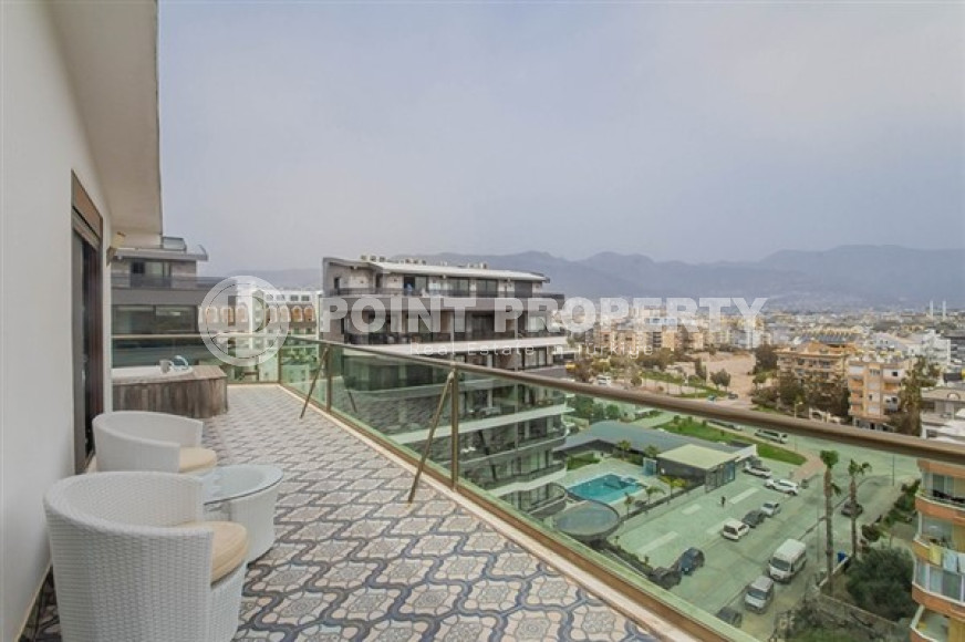 Elite five-room penthouse, 315m², on the first coastline in Oba, Alanya-id-2375-photo-30