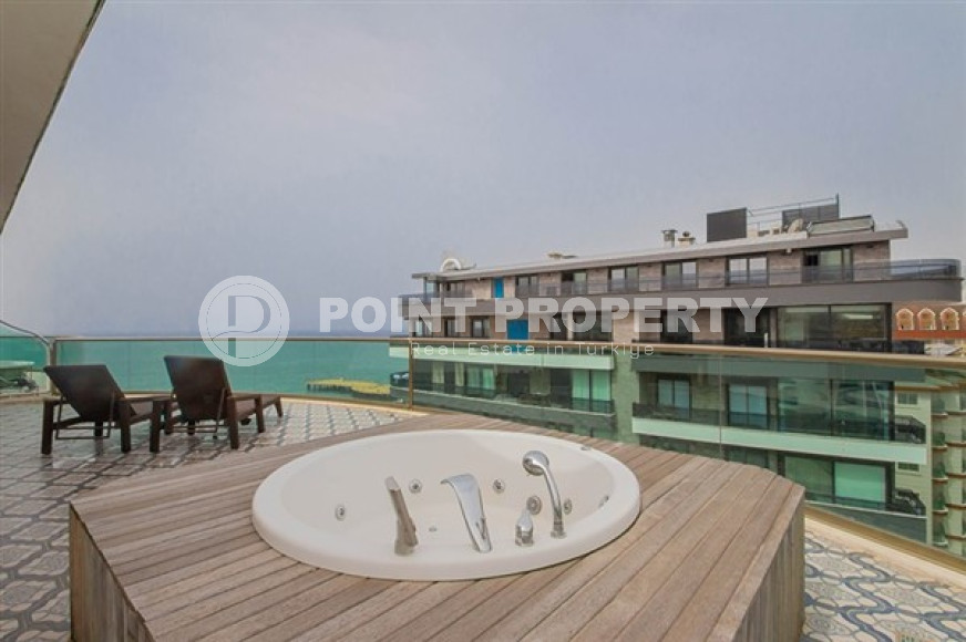Elite five-room penthouse, 315m², on the first coastline in Oba, Alanya-id-2375-photo-31