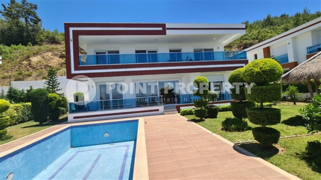 Элитная вилла 4+1, 300м², с личным бассейном в грандиозном жилом комплексе района Алании - Каргыджак-id-2377-фото-6