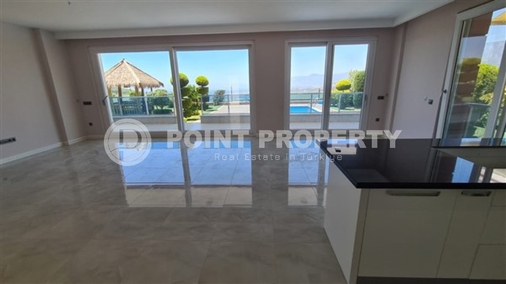 Элитная вилла 4+1, 300м², с личным бассейном в грандиозном жилом комплексе района Алании - Каргыджак-id-2377-фото-15