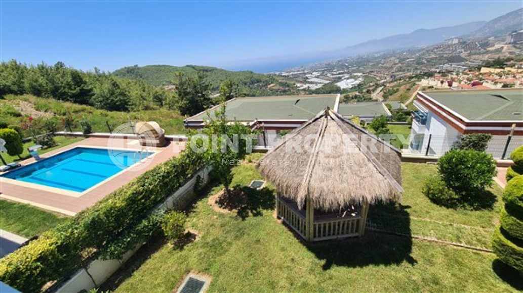 Элитная вилла 4+1, 300м², с личным бассейном в грандиозном жилом комплексе района Алании - Каргыджак-id-2377-фото-22