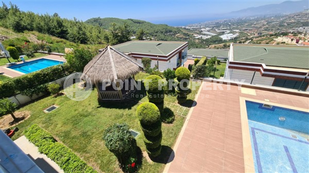 Элитная вилла 4+1, 300м², с личным бассейном в грандиозном жилом комплексе района Алании - Каргыджак-id-2377-фото-42