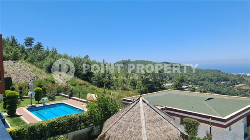 Элитная вилла 4+1, 300м², с личным бассейном в грандиозном жилом комплексе района Алании - Каргыджак-id-2377-фото-49