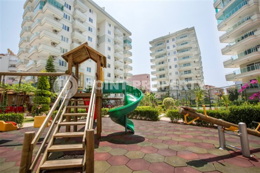 Меблированный пентхаус 4+1, 200м² с личной сауной в центре района Тосмур, Аланья, 250м от моря-id-2378-фото-3