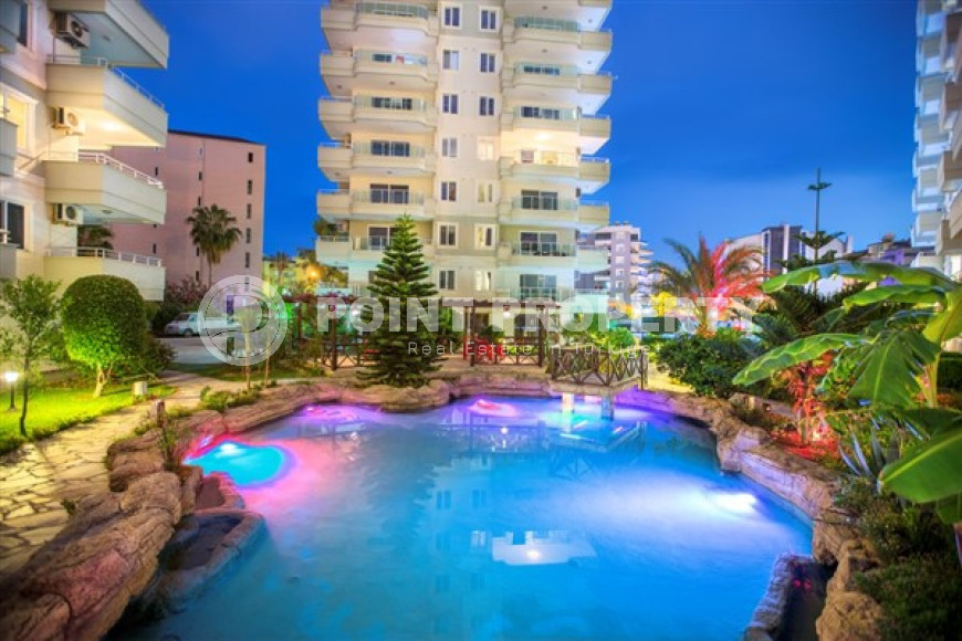 Меблированный пентхаус 4+1, 200м² с личной сауной в центре района Тосмур, Аланья, 250м от моря-id-2378-фото-7