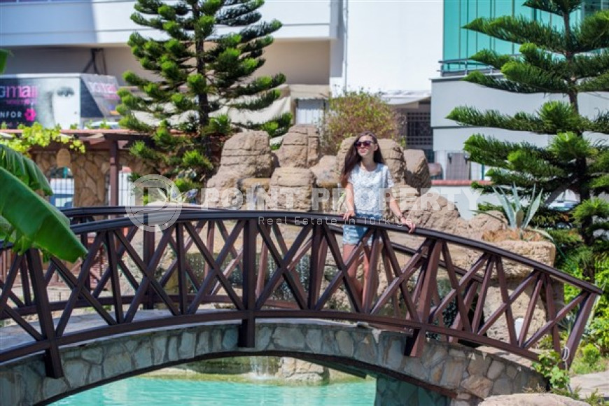 Меблированный пентхаус 4+1, 200м² с личной сауной в центре района Тосмур, Аланья, 250м от моря-id-2378-фото-12