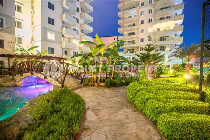 Меблированный пентхаус 4+1, 200м² с личной сауной в центре района Тосмур, Аланья, 250м от моря-id-2378-фото-14